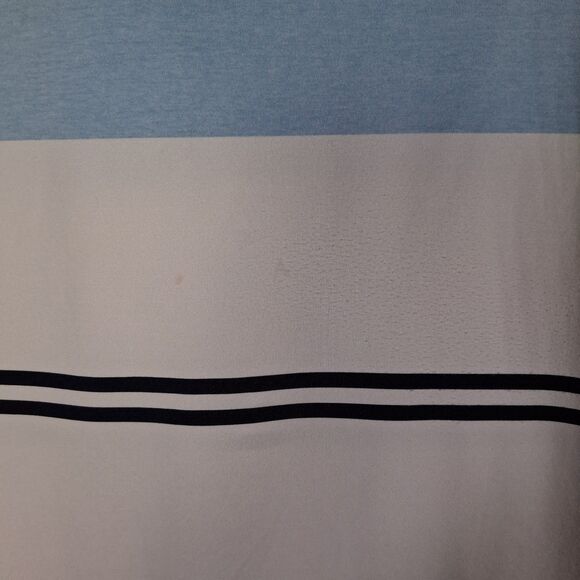 Footjoy Polo Shirt Embroidered Mens Medium White Blue - Picture 5 of 7